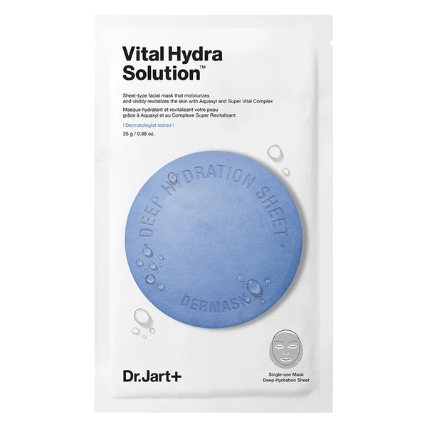 Зволожуюча маска Dr. Jart+ Dermask Water Jet Vital Hydra Solution