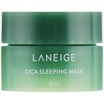 Laneige Cica Sleeping Mask 10 мл ночная маска с экстрактом центеллы
