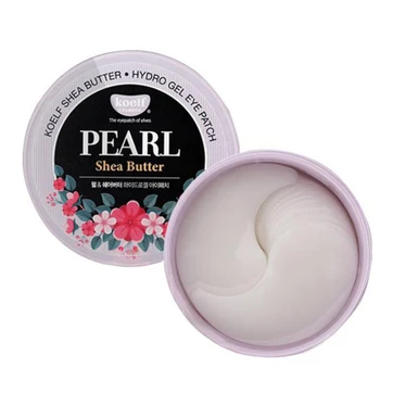 Гидрогелевые патчи с жемчужной пудрой и маслом ши Koelf Hydrogel Eye Patch Pearl & Shea Butter