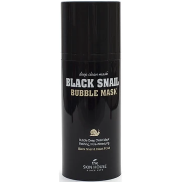 Очищающая кислородная маска The Skin House Black Snail Bubble Mask