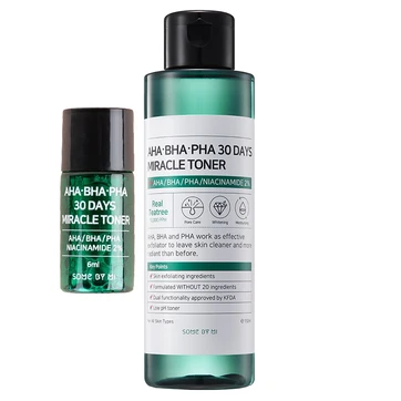 Кислотный тонер для лица SOME BY MI AHA BHA PHA 30 Days Miracle Toner, 150 мл