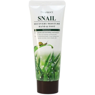 Улиточный крем для рук Deoproce Snail Recovery Moisture Hand & Foot Cream