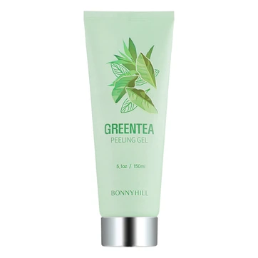 Пилинг-скатка с зеленым чаем BonnyHill Flower Peeling Gel Green Tea