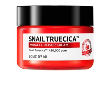 Восстанавливающий крем с муцином чёрной улитки SOME BY MI Snail Truecica Miracle Repair Cream