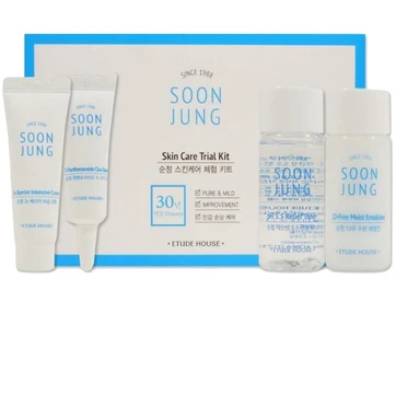 Набор средств для чувствительной кожи Etude House Soonjung Skin Care Trial Kit