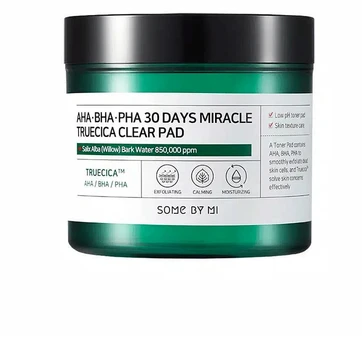 Кислотні педи для проблемної шкіри SOME BY MI AHA BHA PHA 30 Days Miracle Truecica Clear Pad
