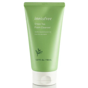 Пенка для умывания с экстрактом зеленого чая Innisfree Green Tea Foam Cleanser