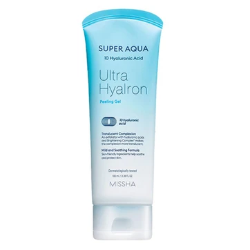 Пілінг-скатка з гіалуроновою кислотою MISSHA Super Aqua Ultra Hyalron Peeling Gel