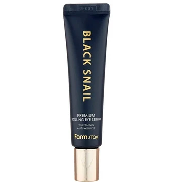 Сыворотка-роллер для кожи вокруг глаз с муцином черной улитки Farm Stay Black Snail Premium Rolling Eye Serum