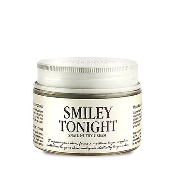 Крем для лица с улиточным муцином Graymelin Smiley Tonight Snail Nutry Cream
