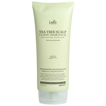 La'dor Tea Tree Scalp Hair Pack 200мл маска-пілінг для шкіри голови з чайним деревом