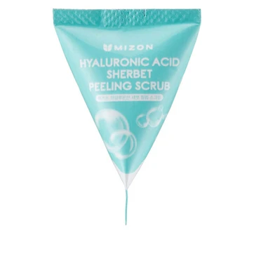 Увлажняющий скраб-щербет Mizon Hyaluronic Sherbet Peeling Scrub