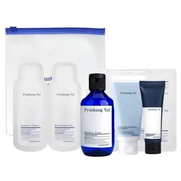 Pyunkang yul Essence Toner 100ml + Nutrition Cream 20ml+ Low pH Pore Deep Ceansing Foam 40ml + Sachet 1ea (мини) набор средств для лица