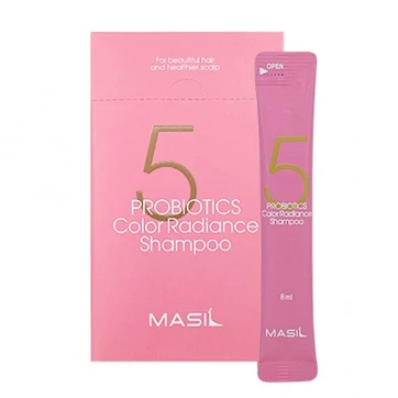 Masil 5 Probiotics Color Radiance Shampoo 8 мл (20 шт.) шампунь с пробиотиками для защиты цвета