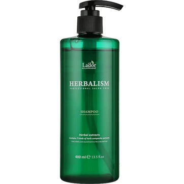 La'dor Herbalism Shampoo 400 мл шампунь успокаивающий с травяными экстрактами