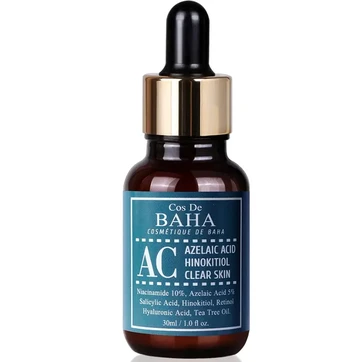 Cos De BAHA AC Azelaic Acid Hinokitiol Clear Skin Serum (AC) 30 мл сыворотка против акне
