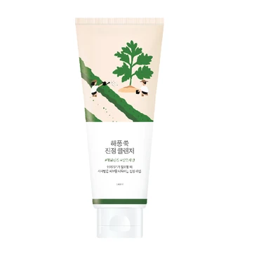 ROUND LAB Mugwort Calming Cleanser 150 мл очищаюча пінка для обличчя
