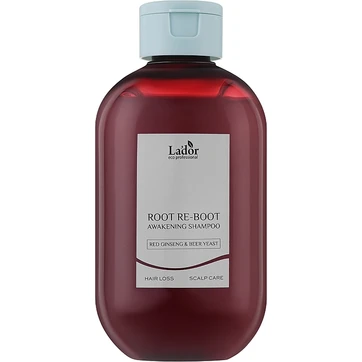 La'dor Root Re-Boot Awakening Shampoo Red Ginseng & Beer Yeast 300 мл шампунь для роста волос