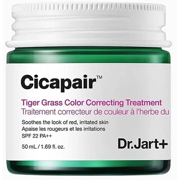 Dr. Jart+ Cicapair Tiger Grass Color Correcting Treatment SPF 22 50 мл корректирующий крем для лица