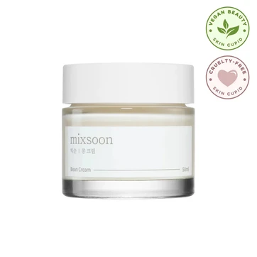 Mixsoon Bean Cream 50 мл увлажняющий и укрепляющий крем для кожи лица с ферментами соевых бобов